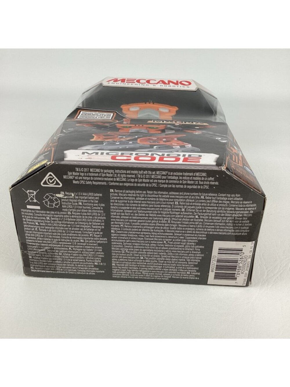 Meccano Engineering & Robotics Magna Micronoid Code Programmable Robot Build Kit - Picture 6 of 6